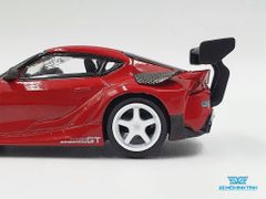 Xe Mô Hình HKS Toyota GR Supra Renaissance Red LHD 1:64 MiniGT (Đỏ)