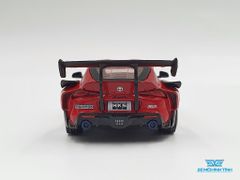 Xe Mô Hình HKS Toyota GR Supra Renaissance Red LHD 1:64 MiniGT (Đỏ)