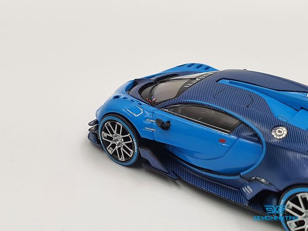 Xe Mô Hình Bugatti Vision Gran Turismo 1:64 MiniGT ( Xanh )