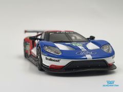 Xe Mô Hình Ford GT LMGTE PRO #86 2016 24Hrs of Le Mans Class Winner Ford Chip Ganassi Team USA 1:64 MiniGT ( Xanh )