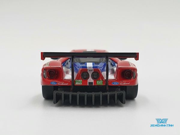 Xe Mô Hình Ford GT LMGTE PRO #86 2016 24Hrs of Le Mans Class Winner Ford Chip Ganassi Team USA 1:64 MiniGT ( Xanh )