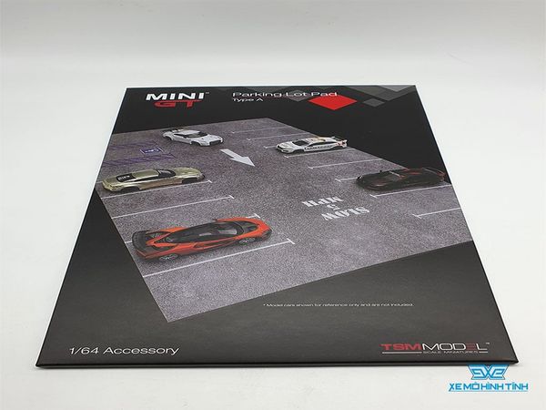 Tấm Lót Mô Hình Bãi Đổ Xe Parking Lot Pad 1:64 Minigt