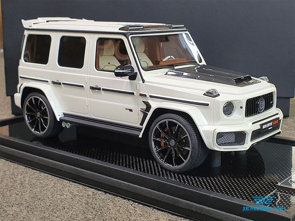 Xe Mô Hình Mercedes-Benz Brabus 800 Limited 199pcs 1:18 Motor Helix ( Trắng )