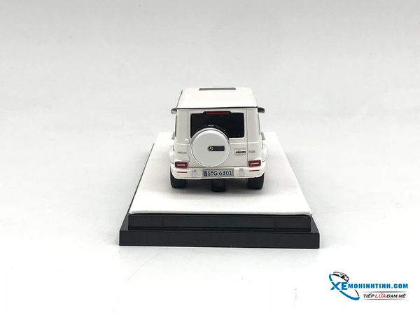 Xe Mô Hình Mercades-AMG G63 1:64 MotorHelix Limited 499pcs ( Trắng )