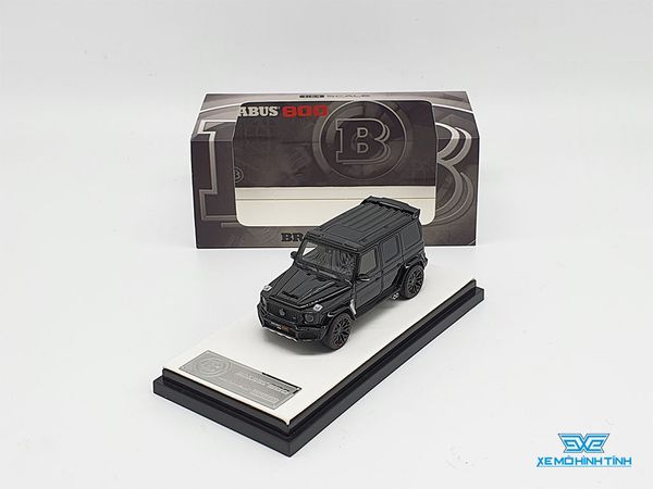 Xe Mô Hình Mercedes-Benz Brabus 800 1:64 Motorhelix ( Đen Mui Carbon)