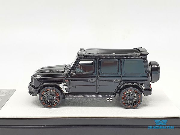 Xe Mô Hình Mercedes-Benz Brabus 800 1:64 Motorhelix ( Đen Mui Carbon)