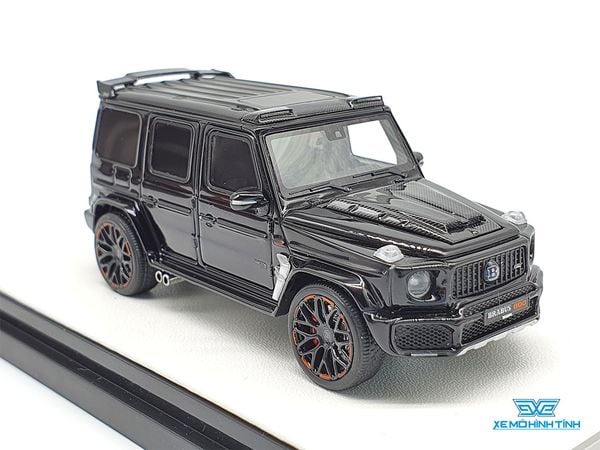 Xe Mô Hình Mercedes-Benz Brabus 800 1:64 Motorhelix ( Đen Mui Carbon)