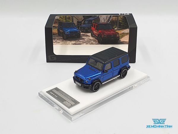 Xe Mô Hình Mercedes-AMG G63 2019 1:64 Motor Helix ( Xanh Dương )