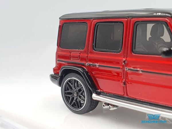 Xe Mô Hình Mercedes-AMG G63 2019 1:64 Motor Helix ( Đỏ Mui Đen )