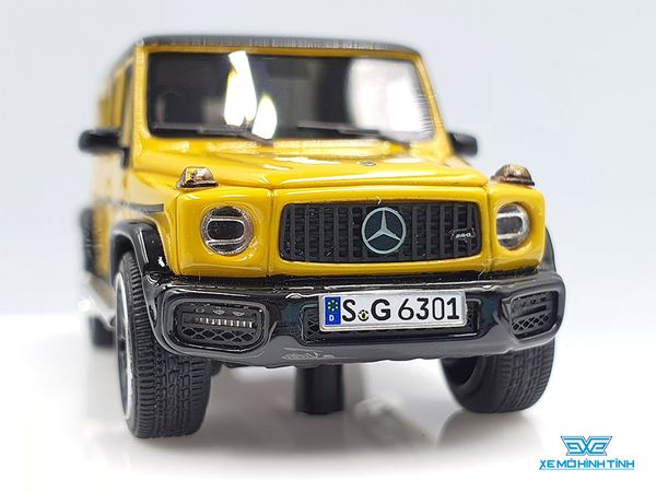 Xe Mô Hình Mercedes-AMG G63 2019 1:64 Motor Helix ( Vàng )