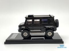 Xe Mô Hình Mercedes-Benz Unimog U5000 Great Lighting Models 1:64 ( Đen )