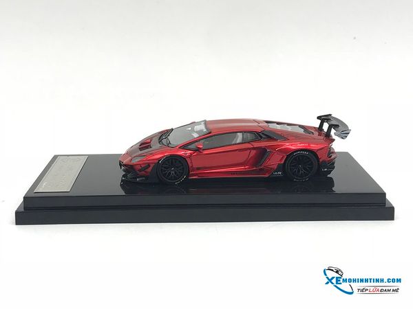 Xe Mô Hình Lamborghini Aventador LB Works 2.0 1:64 JEC ( Đỏ )