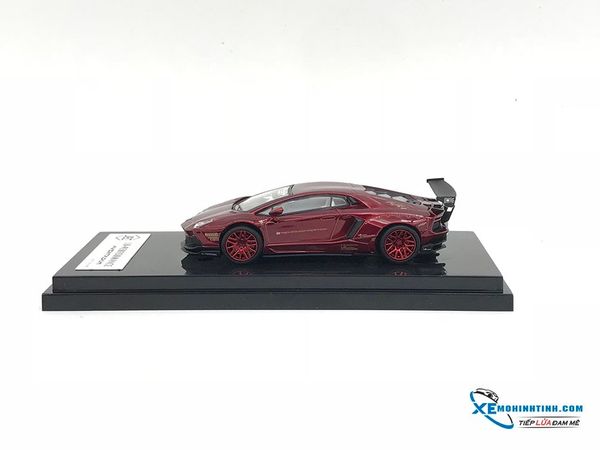 Xe Mô Hình Lamborghini Aventador LB 1.0 Limited Edition 699 1:64 JEC ( Đỏ )