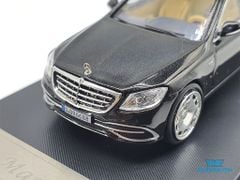 Xe Mô Hình Mercedes-Maybach S680 1:64 Master (Đen)