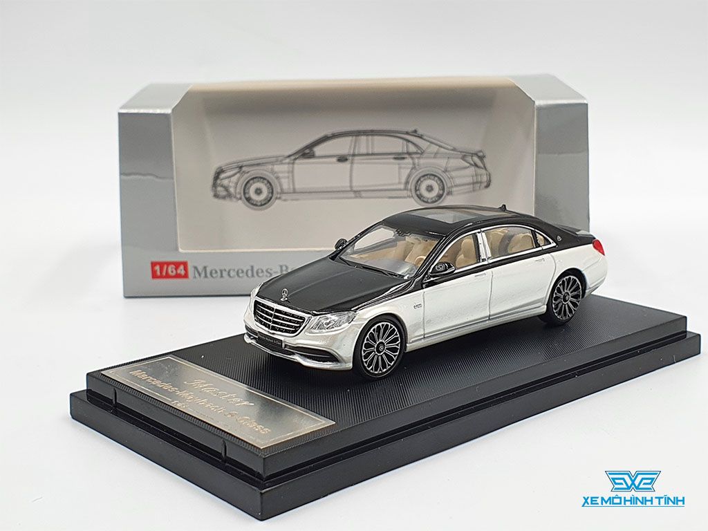 Mô Hình Xe Mercedes Maybach GLS 600 124 Màu Xanh