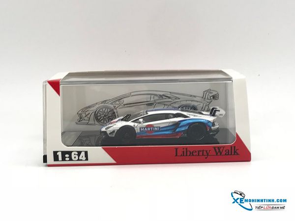 Xe Mô Hình LB Lamborghini Aventador 1.0 1:64 JEC ( Martin )