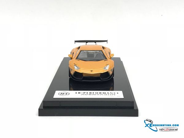 Xe Mô Hình Lamborghini Aventador LB 1.0 Limited Edition 699 1:64 JEC ( Vàng )