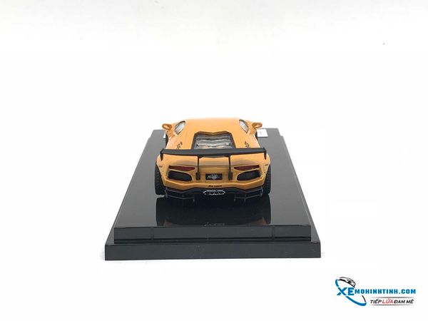 Xe Mô Hình Lamborghini Aventador LB 1.0 Limited Edition 699 1:64 JEC ( Vàng )