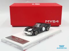 Xe Mô Hình Ferrari 250GTO S/N 3589GT Limited 1:64 My64 ( Đen Chấm Tròn )