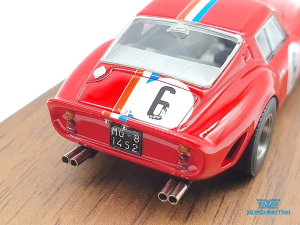 Xe Mô Hình Ferrari 250GTO S/N 3943GT #6 Limited 1:64 My64 ( Đỏ )