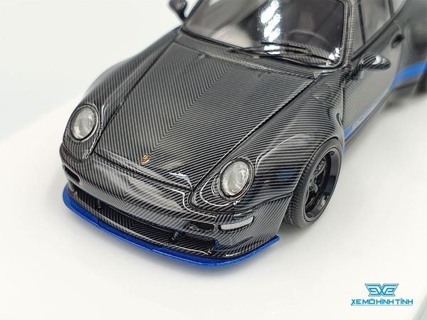 Xe Mô Hình Porsche GUNTHER WERKS 400R 1:64 MY64 (Đen)