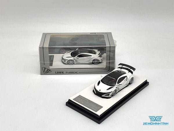 Xe Mô Hình LB Honda NSX 1:64 Timothy&Pierre ( Trắng )