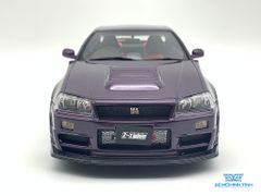 Xe Mô Hình Nissan Skyline GT-R Nismo Z-Tune ( R34 ) 1:18 Otto ( Tím )