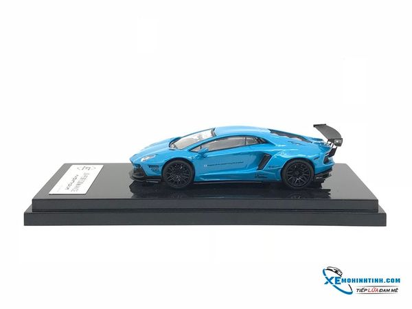 Xe Mô Hình Lamborghini Aventador LB 1.0 Limited Edition 699 1:64 JEC ( Xanh Dương )