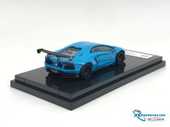 Xe Mô Hình Lamborghini Aventador LB 1.0 Limited Edition 699 1:64 JEC ( Xanh Dương )