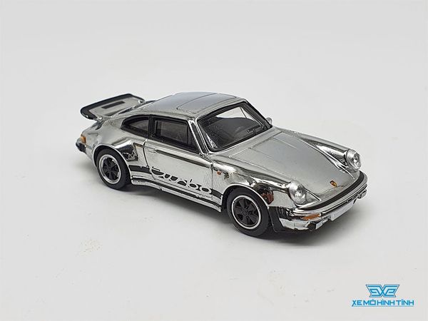 Xe Mô Hình Porsche 911 (930) Turbo 1:64 Schuco ( Crom )