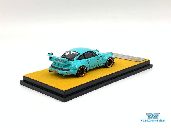 Xe Mô Hình Porsche Rauh-Welt Begriff RWB Limited 1000pcs 1:64 PGM ( Xanh Lá ) HỘP THƯỜNG