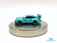 Xe Mô Hình Porsche Rauh-Welt Begriff RWB Limited 1000pcs 1:64 PGM ( Xanh Lá ) HỘP TRÒN