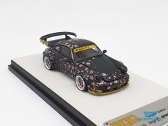 Xe Mô Hình Porsche 964 RWB Open 1:64 PGM Model Limited ( Đen-Sakura)