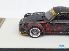 Xe Mô Hình Porsche 964 RWB Open 1:64 PGM Model Limited ( Đen-Sakura)