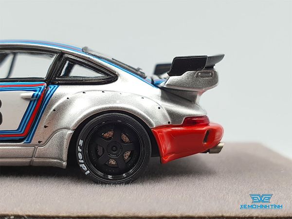 Xe Mô Hình Rauh-Welt RWB 964 Porsche 1:64 PGM ( Bạc )