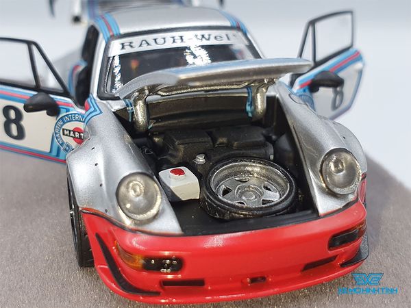 Xe Mô Hình Rauh-Welt RWB 964 Porsche 1:64 PGM ( Bạc )