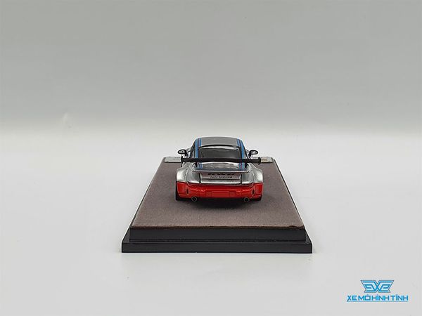 Xe Mô Hình Rauh-Welt RWB 964 Porsche 1:64 PGM ( Bạc )