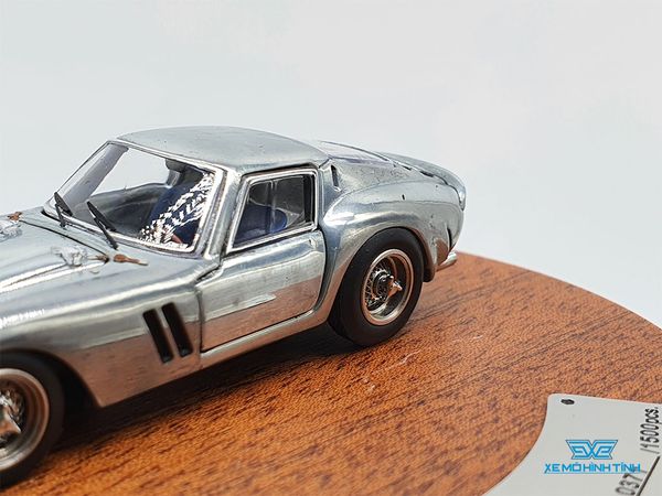 Xe Mô Hình Ferrari 250 GTO 1:64 PGM ( Crom Bản Tròn )