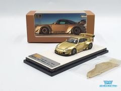 Xe Mô Hình Porsche 993 RWB Limited Đế Chữ Nhật 1:64 PGM ( Vàng )