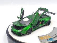 Xe Mô Hình Lamborghini Avantador Limited 1:64 PGM ( Xanh Lá )