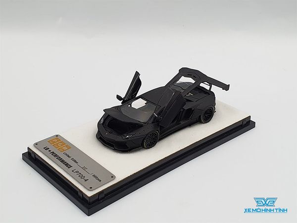 Xe Mô Hình Lamborghini Aventador LP400-4 LB Performance Limited 1:64 PGM ( Đen Nhám )