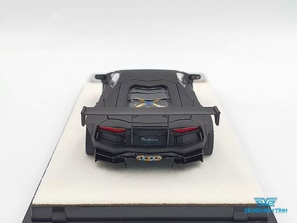 Xe Mô Hình Lamborghini Aventador LP400-4 LB Performance Limited 1:64 PGM ( Đen Nhám )