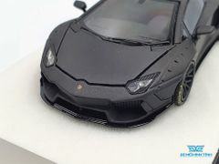 Xe Mô Hình Lamborghini Aventador LP400-4 LB Performance Limited 1:64 PGM ( Đen Nhám )