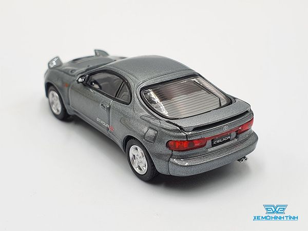 Xe Mô Hình Toyota Celica GT-Four (ST185) 1:64 Pop Race ( Xám )