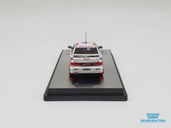 Xe Mô Hình Mitsubishi Lancer Evolution III #28 Hong Kong - Beijing 555 Rally 1996 1:64 Inno Model ( Trắng )