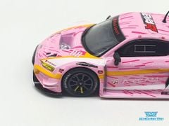 Xe Mô Hình Audi R8 LMS Production Model Custom Type-08 X Works R8 1:64 Pop Race ( Hồng )