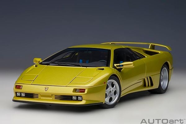 Xe Mô Hình Lamborghini Diablo SE 30th Anniversary Edition (Giallo Spyder) 1:18 Autoart ( Vàng )