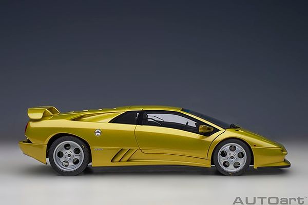 Xe Mô Hình Lamborghini Diablo SE 30th Anniversary Edition (Giallo Spyder) 1:18 Autoart ( Vàng )