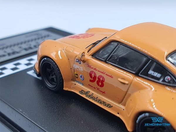 Xe Mô Hình Porsche 993 Idlers #98 Limited 1:64 Adriana ( Màu Da )