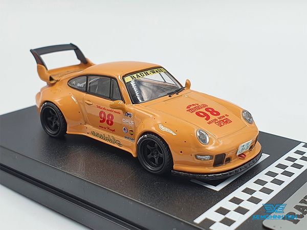 Xe Mô Hình Porsche 993 Idlers #98 Limited 1:64 Adriana ( Màu Da )